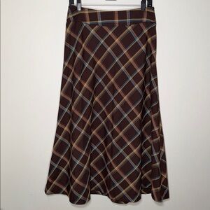 Vintage East 5th Plaid Skirt
